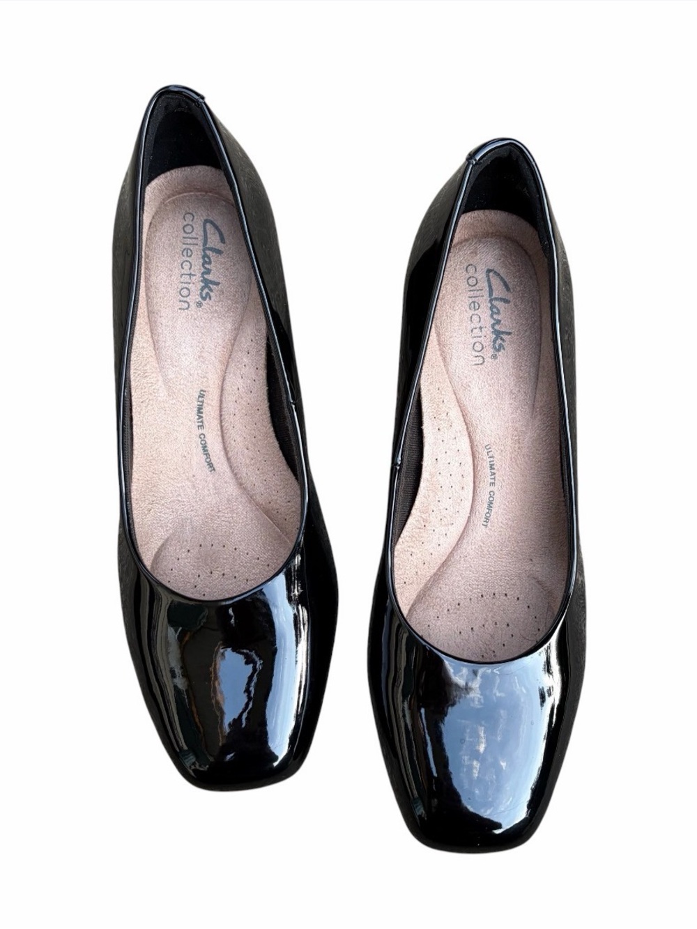Clark’s Pump Patent Leather Heels
